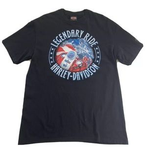 Harley-Davidson Men's T-Shirt El Paso Texas Sean Jacobs Limited Edition